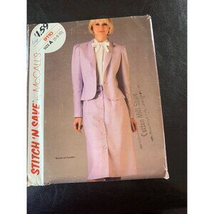 McCall's Misses Jacket Skirt Sewing Pattern Sz 6 - 10 9110 - Uncut